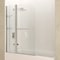 Anzzi Galleon 48 in. x 58 in. Frameless Tub Door with TSUNAMI GUARD in Brushed Nickel SD-AZ054-01BN - alternate 2